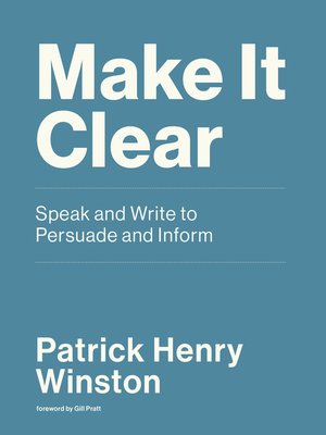 cover image of Make it Clear